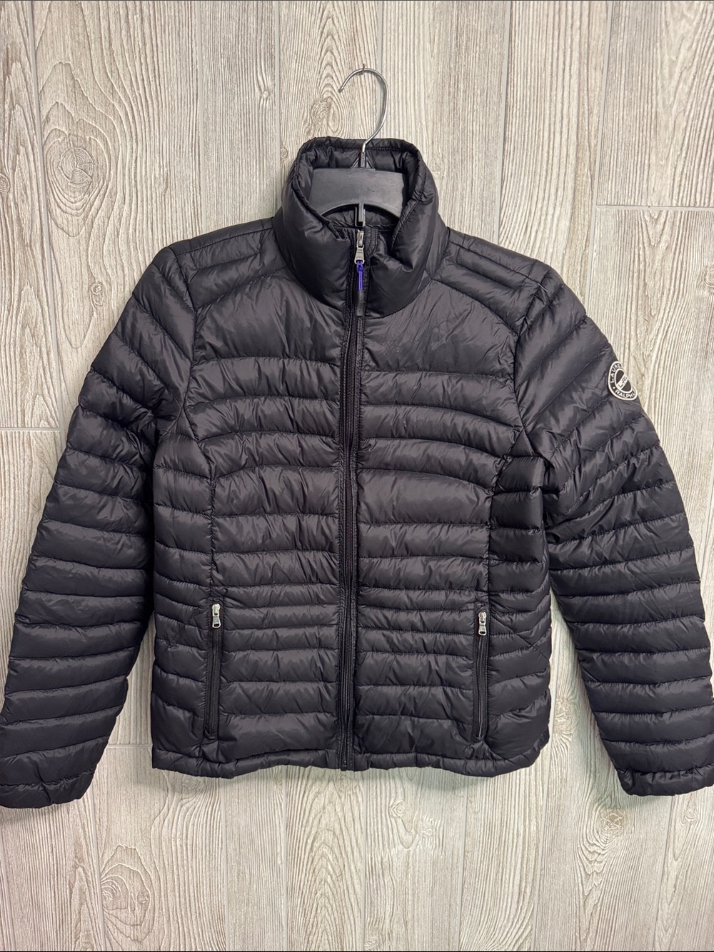 Ralph Lauren Black Quilted Packable Puffer Jacket